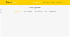 Desktop Screenshot of directchannel.pl